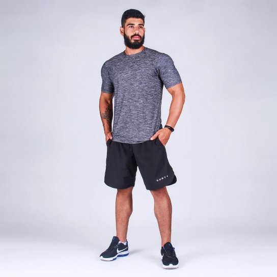 Kit Bermuda Tactel Masculina Academia Corrida Esportiva Surty Active Running