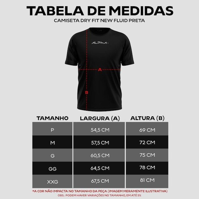 Kit Bermuda+Camiseta New Fluid Dry Academia Alpha