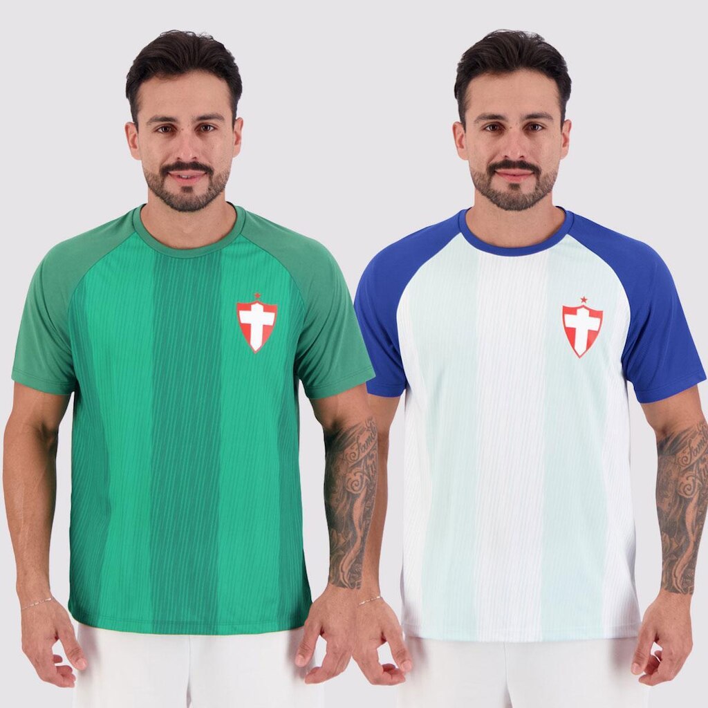 Kit Betel 2 Camisas Palmeiras Savoia Raglan