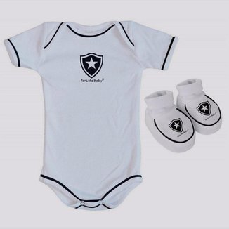 Kit Body Botafogo Branco