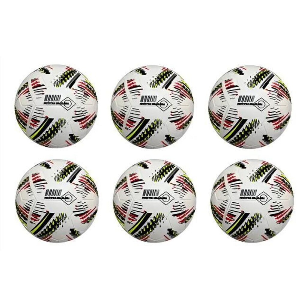 Kit Bola Campo Oficial Hollywood Termo Soldada 6 Unidades