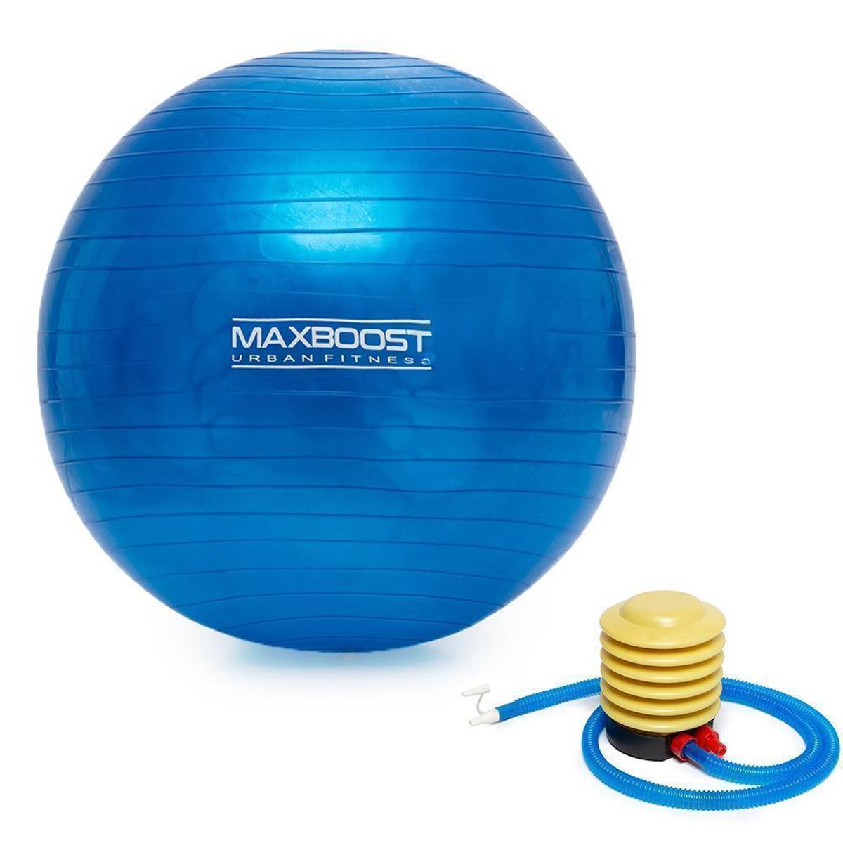 Kit Bola de Pilates 75cm Suiça Yoga Ginástica