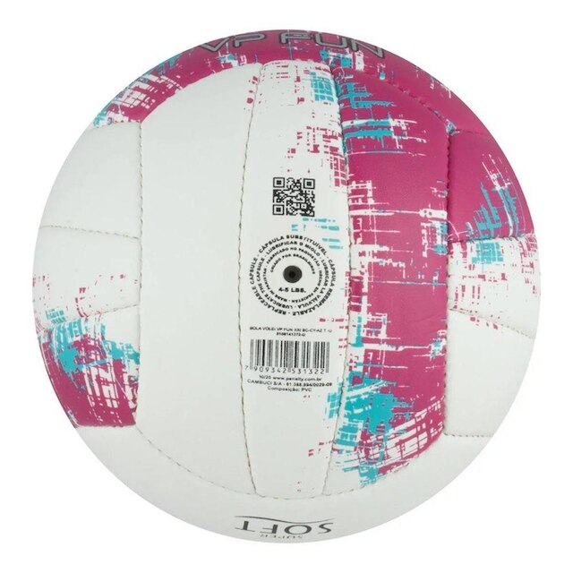 Kit Bola de Vôlei Penalty VP Fun XXI + Bomba de Ar