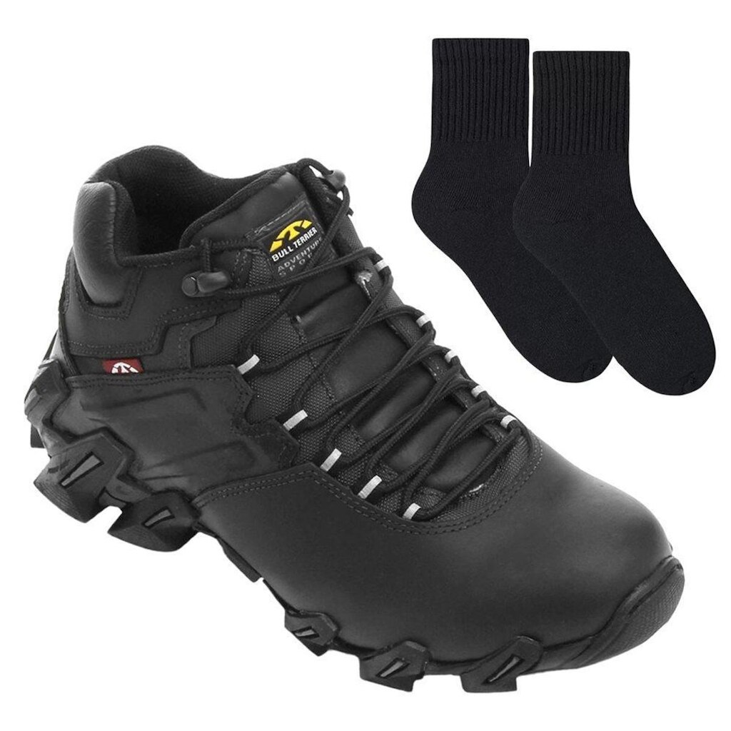 Kit Bota Bull Terrier Axis Masculina + Par de Meia