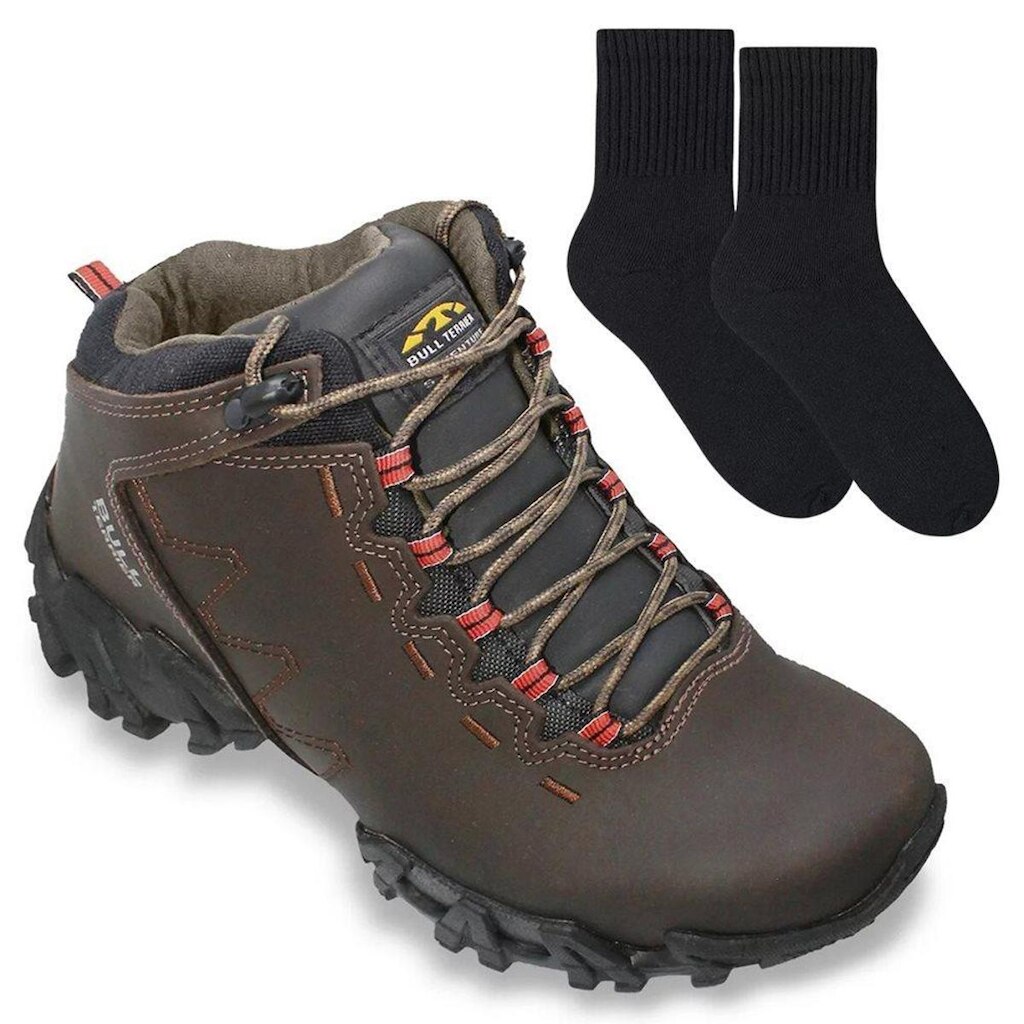 Kit Bota Bull Terrier Ranger Masculina + Par de M