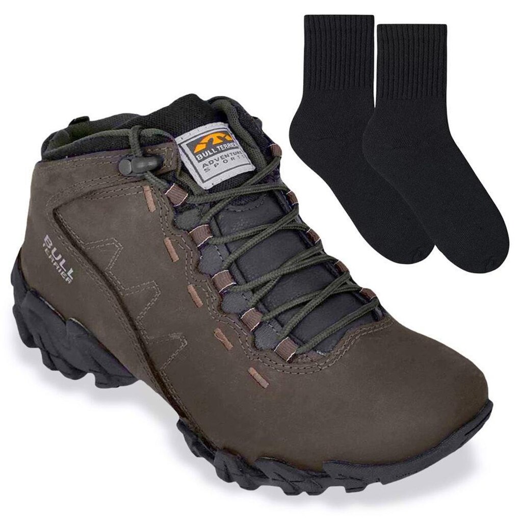 Kit Bota Bull Terrier Ranger Masculina + Par de M