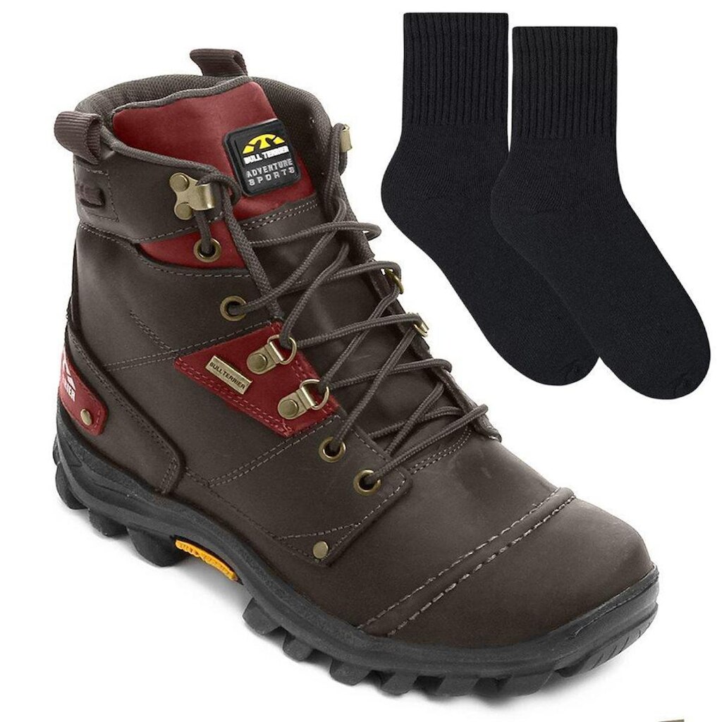 Kit Bota Bull Terrier Tornado Masculina + Par de