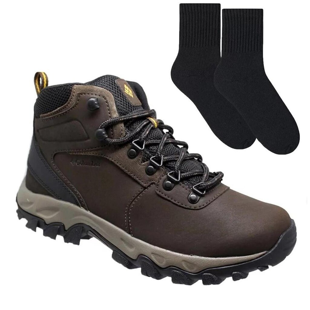 Kit Bota Impermeável Columbia Newton Ridge Plus I