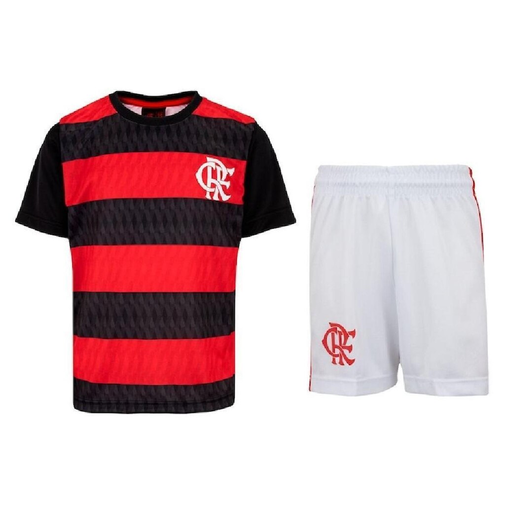 Kit Braziline Flamengo Mini Craque Infantil