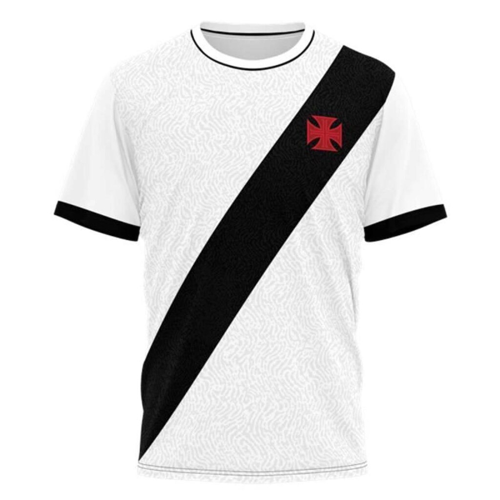 Kit Braziline Vasco Mini Craque - Infantil - Branco preto