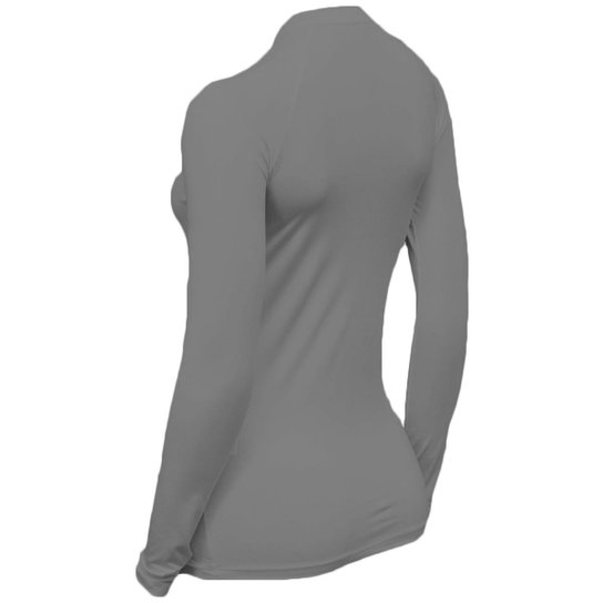 Kit C/ 4 Camisas Feminino Stigli Pro Proteção Solar FPU 50 Manga Longa Luna Poliamida N - Azul+Rosa