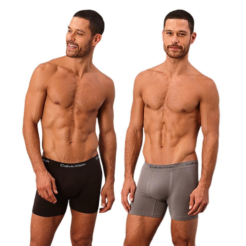 Kit c/2 Cuecas Boxer Calvin Klein Seamless Modal DEL0034