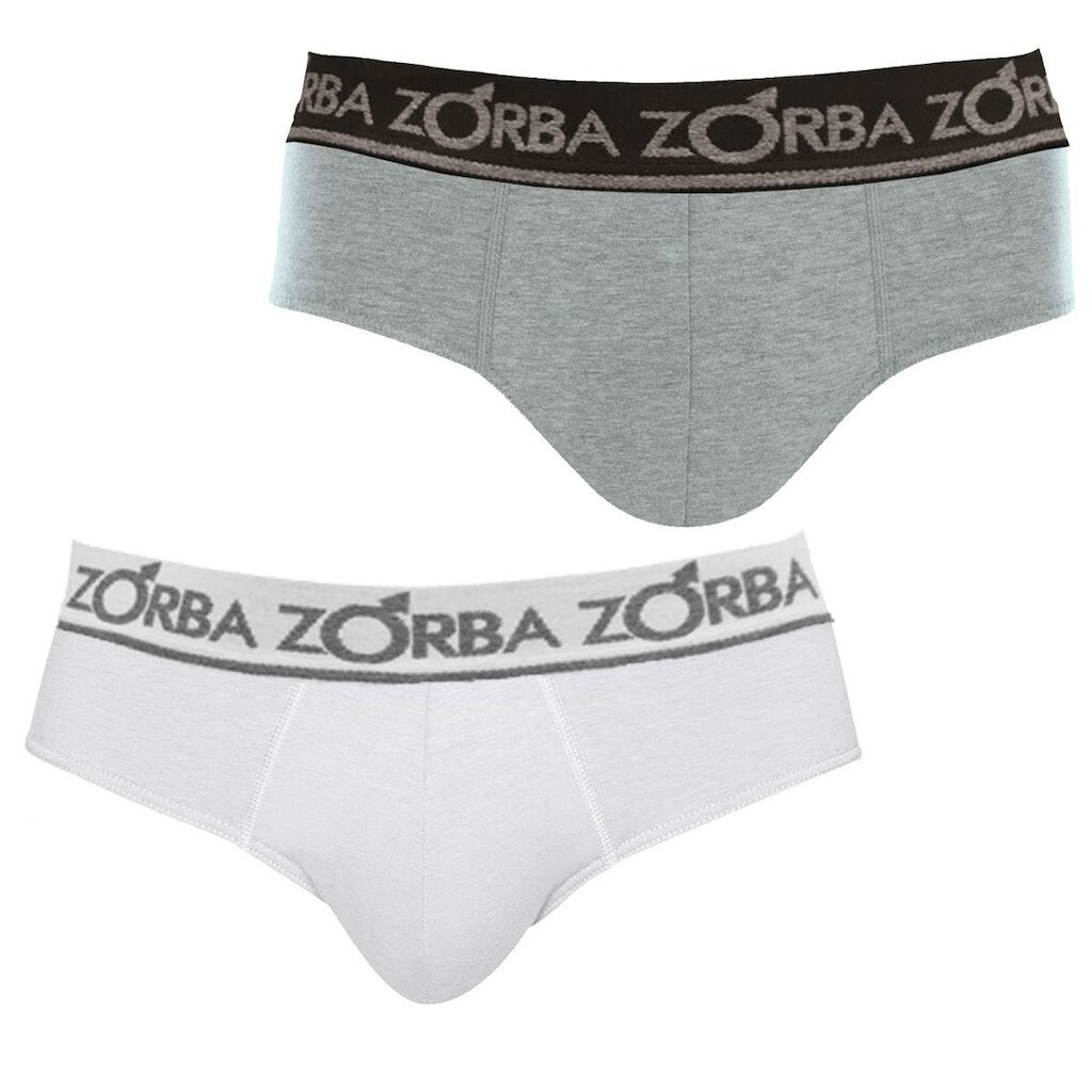Kit C/2 Cuecas Zorba Slip Plus - 0716