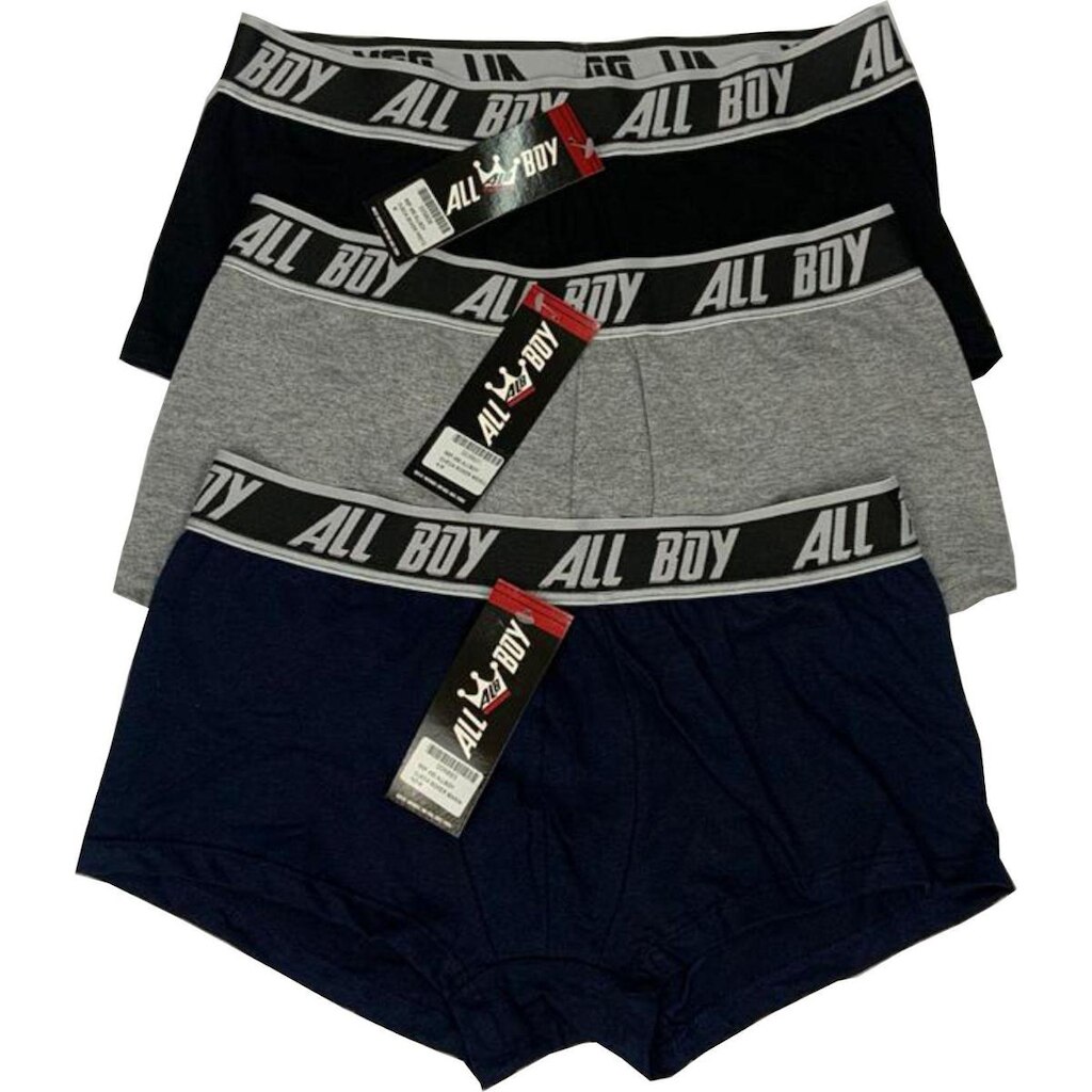Kit C/3 Cueca Boxer Cotton ALL BOY