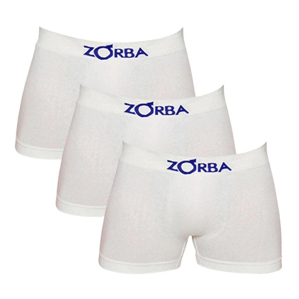Kit C/3 Cuecas Boxer Infantil Algodão Zorba 678 -