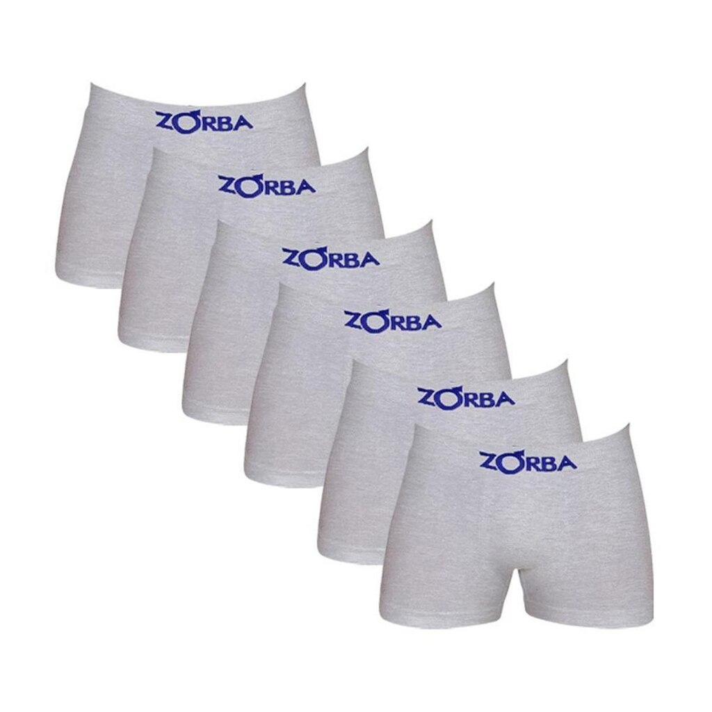 Kit C/6 Cuecas Boxer Infantil Algodão Zorba 678 -
