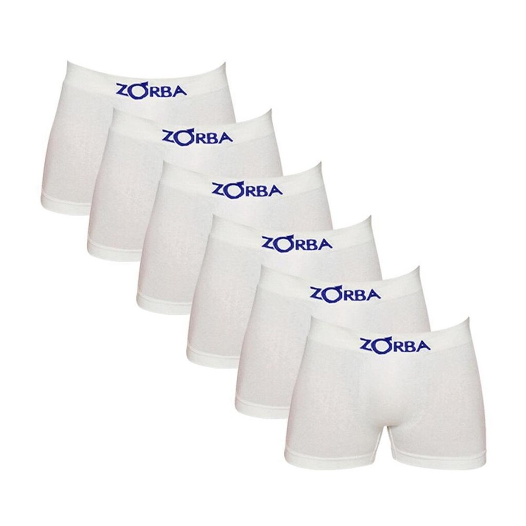 Kit C/6 Cuecas Boxer Infantil Algodão Zorba 678 -
