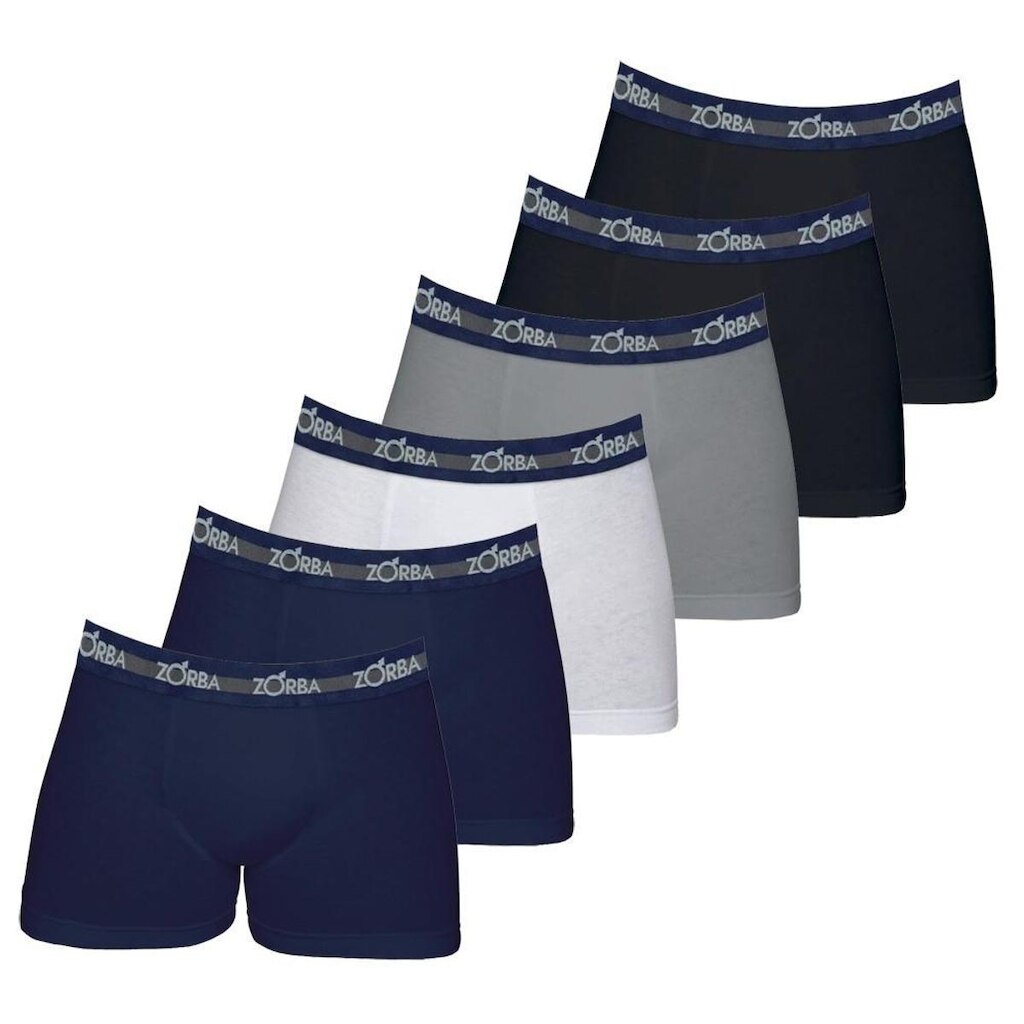 Kit c/6 Cuecas Zorba Boxer Max - 0702