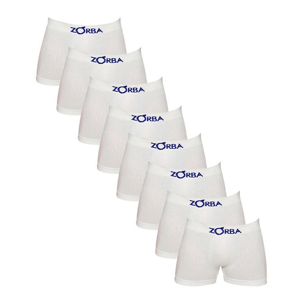 Kit C/8 Cuecas Boxer Infantil Algodão Zorba 678 -