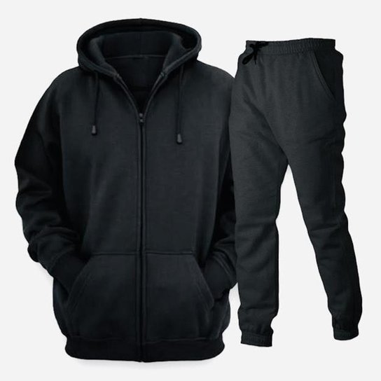 Kit Calça + Blusa Moletom Aberto Jaqueta Unisexx Flanelada 37 - Sortido Menor preço em Kit Calça + Blusa Moletom Aberto Jaqueta Unisexx Flanelada 37 - Sortido