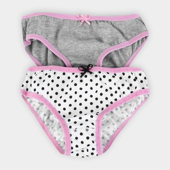 Kit Calcinha Infantil Lupo Lobinha Básica - 2 Peças - Mescla é ruim? Kit Calcinha Infantil Lupo Lobinha Básica - 2 Peças - Mescla é boa?