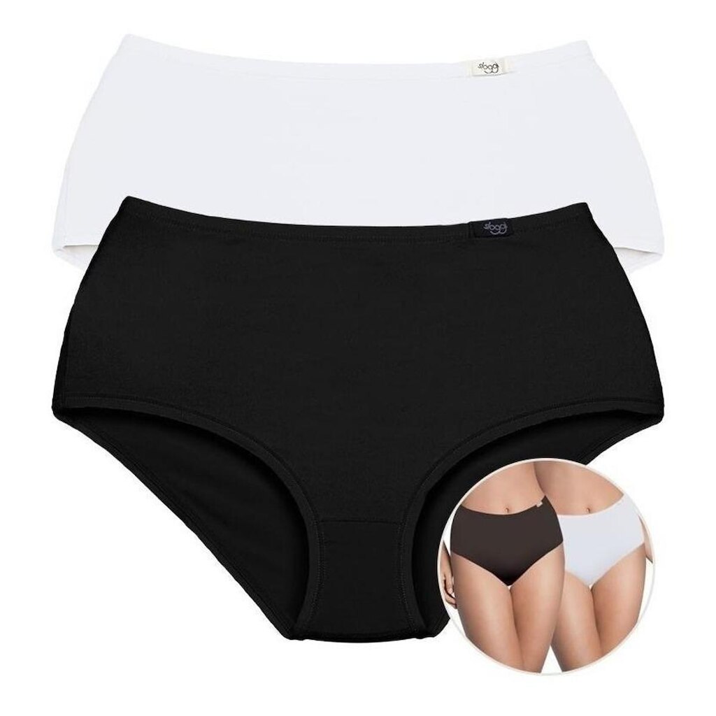 Kit Calcinha Sloggi Classic Maxi Com 2 Peças - Ref. 24545