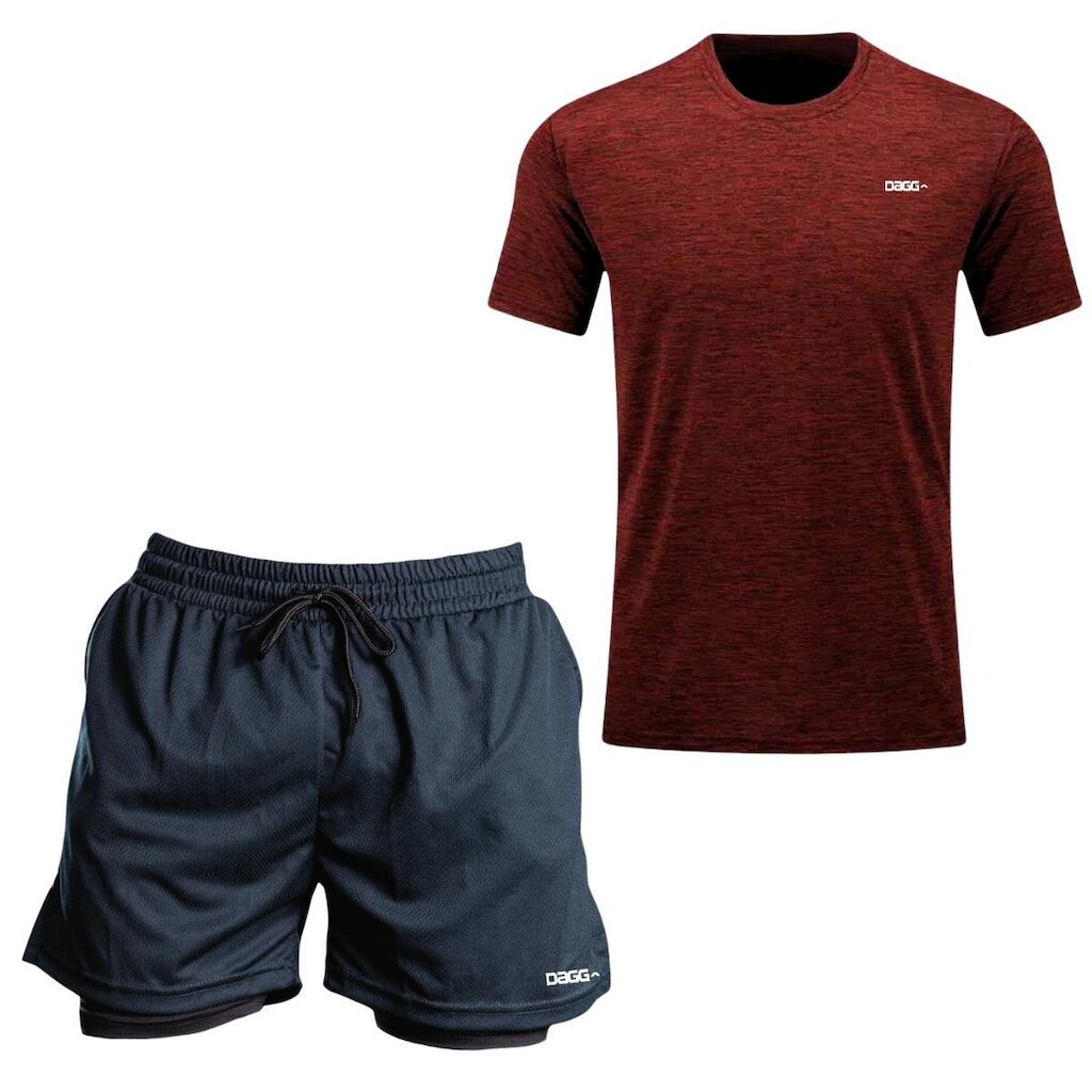 Kit Camisa Dagg Premium + Short Academia e Térmico 2em1 Dagg
