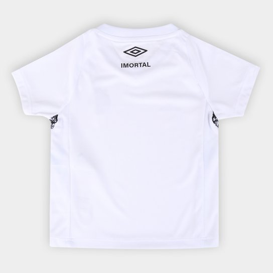 Kit Camisa Grêmio Infantil II 24/25 s/n° Torcedor Umbro + Calção Grêmio Infantil