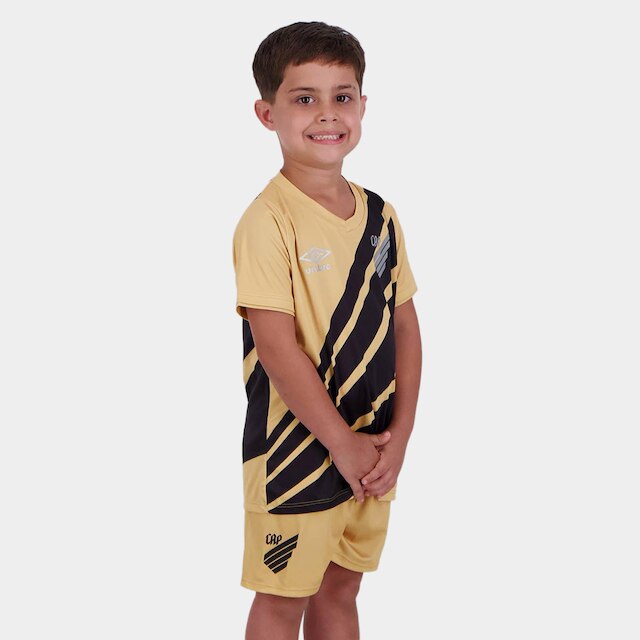Kit Camisa Infantil 24/25 s/n° Capitão II Umbro + Calção Infantil