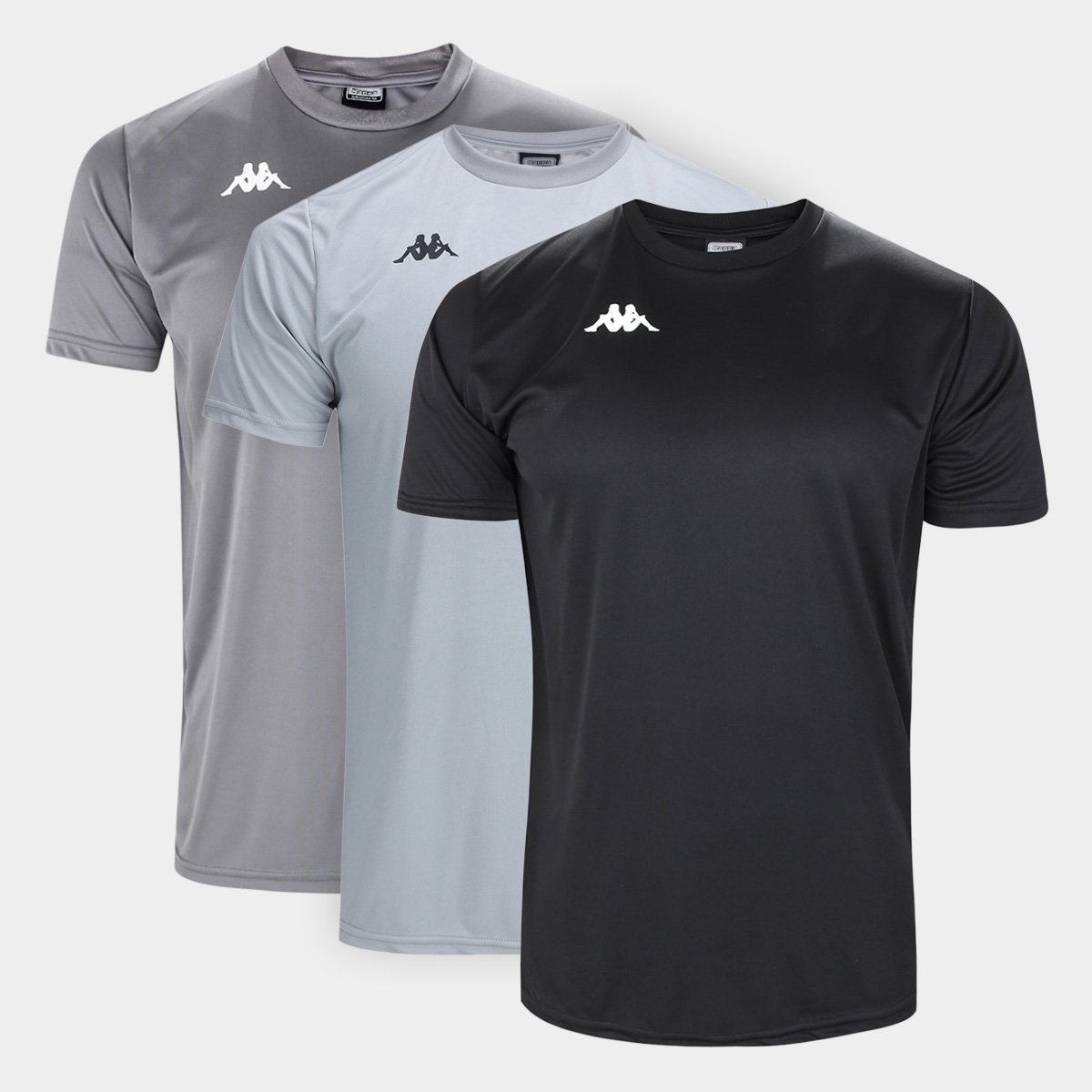 Kit Camisa Kappa Fardamento C/ 3 Masculina é ruim? Kit Camisa Kappa Fardamento C/ 3 Masculina é boa?