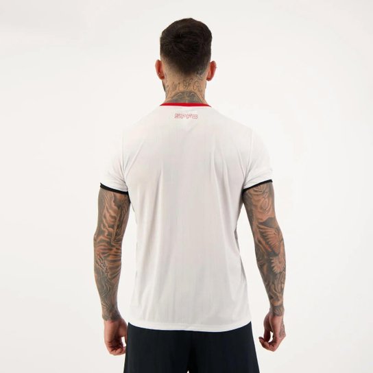 Kit Camisa New Balance São Paulo I 2024 + Camisa São Paulo Stencil Branca