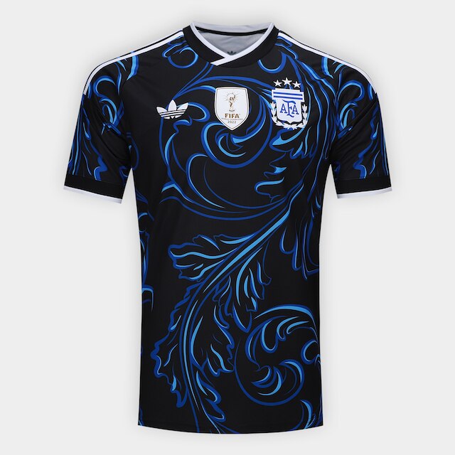 Kit Camisa Seleção Argentina Away 2026 Originals + Mini Bola Triondas Adidas