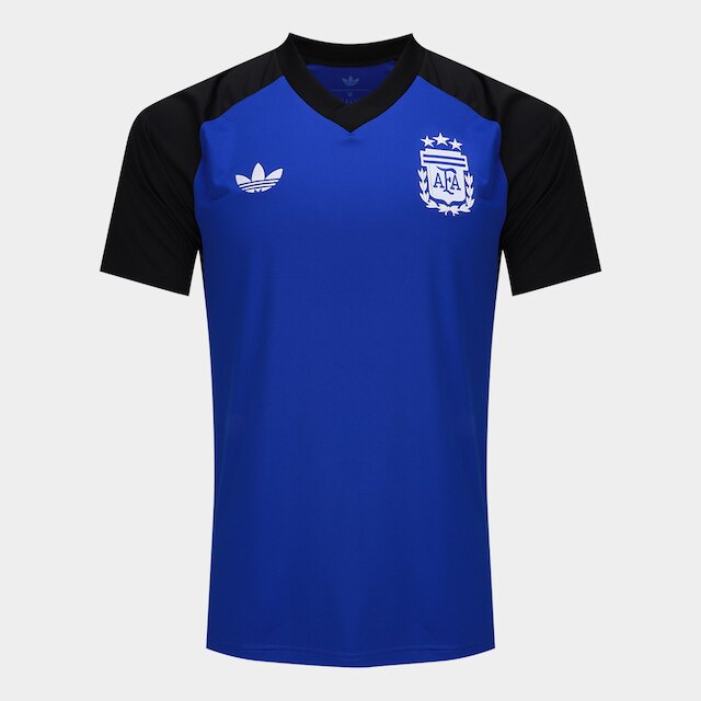 Kit Camisa Seleção Argentina Away 2026 Originals + Mini Bola Triondas Adidas