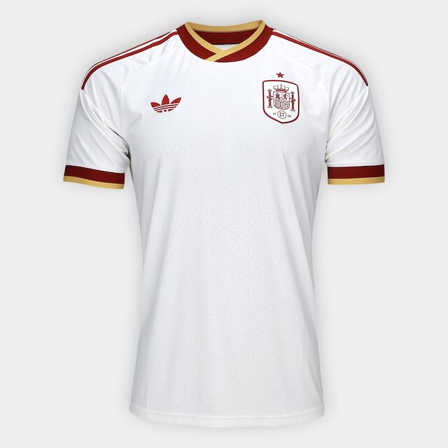 Kit Camisa Seleção Espanha Away 2026 Originals + Bola Trionda Training Adidas