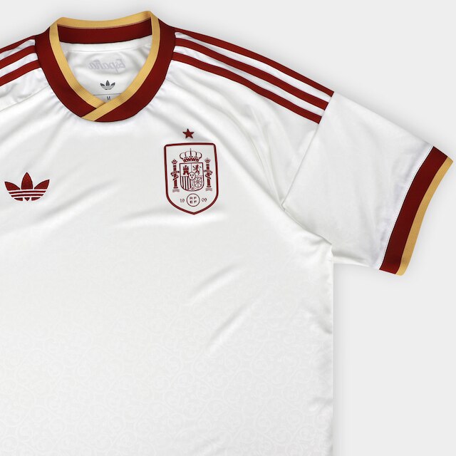 Kit Camisa Seleção Espanha Away 2026 Originals + Bola Trionda Training Adidas