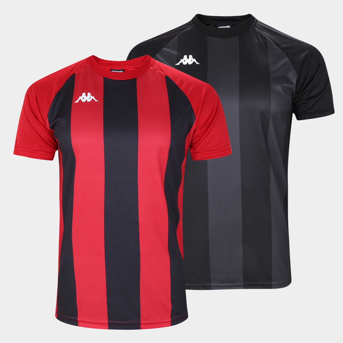 Kit Camisas Kappa Fardamento Verticale 2 Peças Masculino Menor preço em Kit Camisas Kappa Fardamento Verticale 2 Peças Masculino