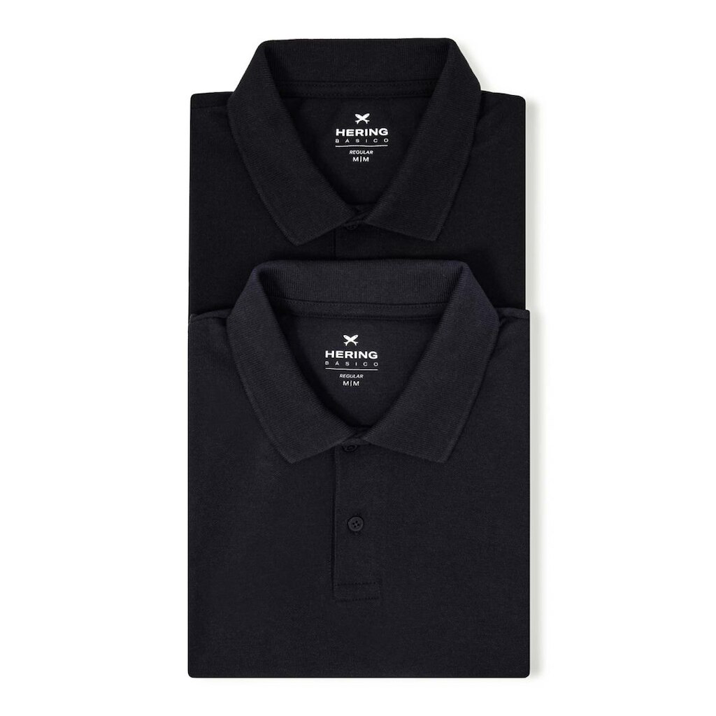 Kit Camisas Polo Hering Básicas Masculinas 2 Peças