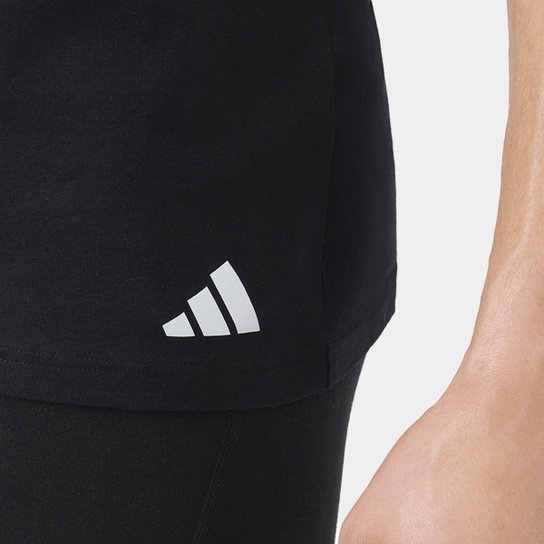 Kit Camiseta Adidas Básicas 3 Peças Masculino