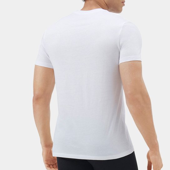 Kit Camiseta Adidas Básicas 3 Peças Masculino