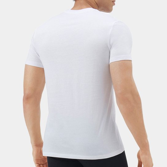 Kit Camiseta Adidas Básicas 3 Peças Masculino
