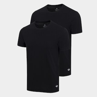 Kit Camiseta Adidas Originals Crew Neck Masculina