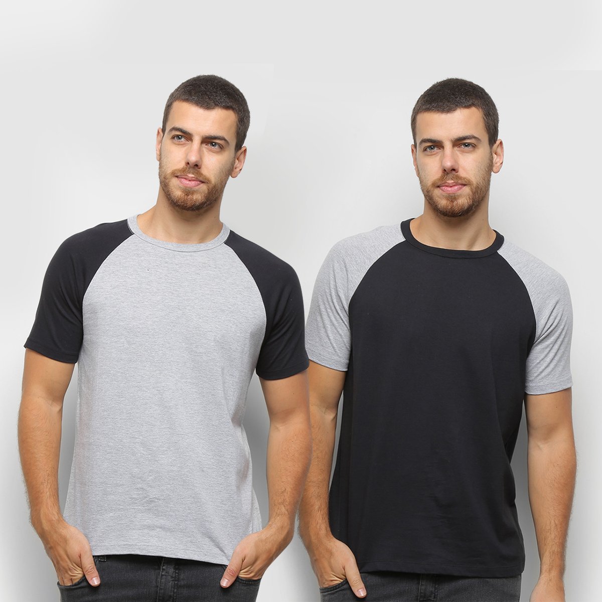 Kit Camiseta Básica Raglan Masculina c/ 2 Peças é ruim? Kit Camiseta Básica Raglan Masculina c/ 2 Peças é boa?
