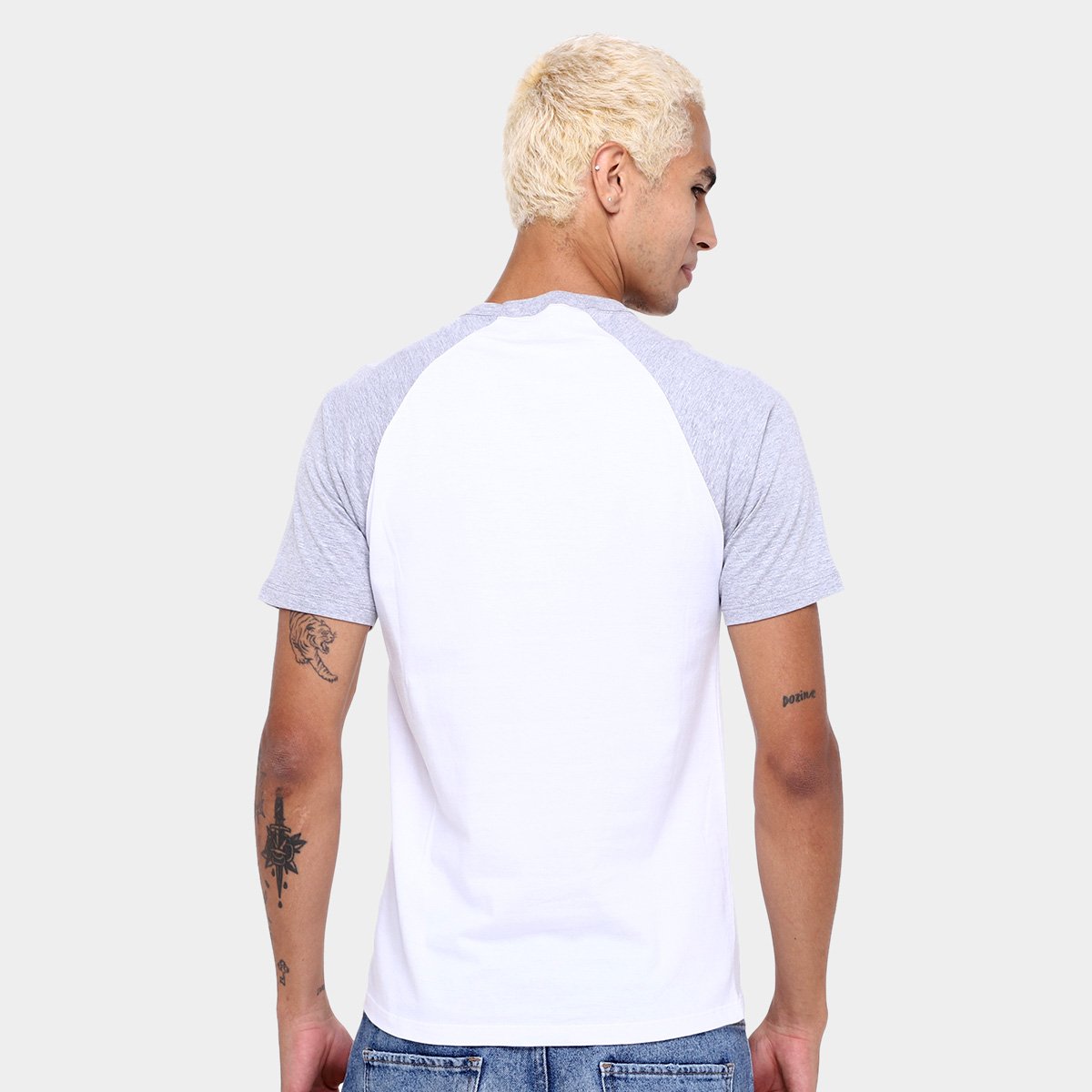 Kit Camiseta Básicos Raglan  2 Peças Masculina - 2
