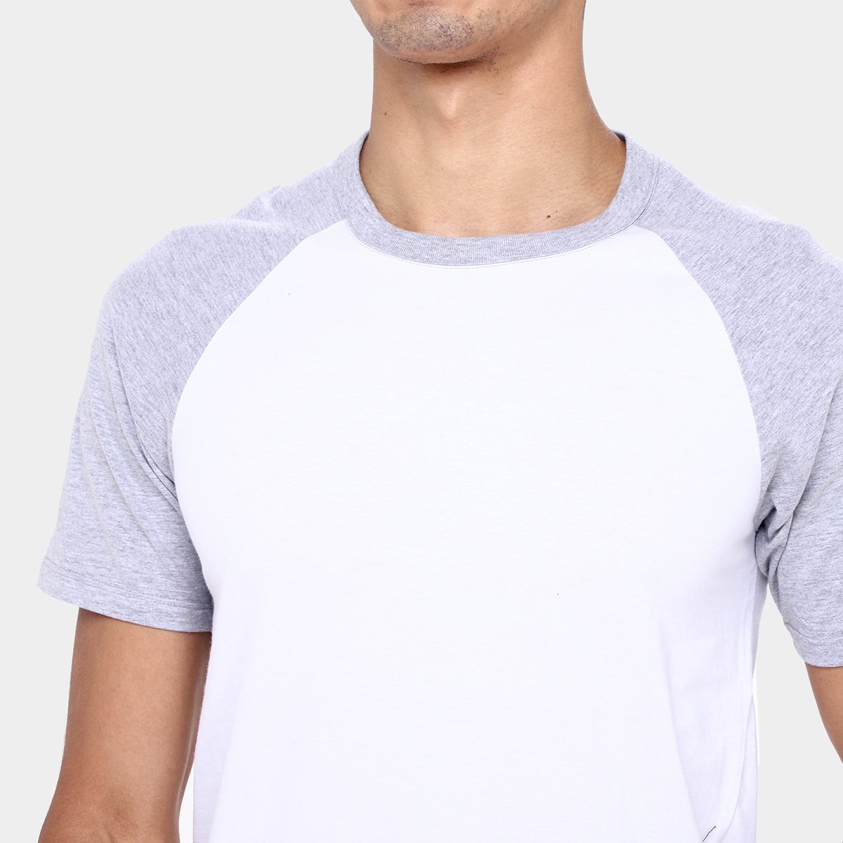 Kit Camiseta Básicos Raglan  2 Peças Masculina - 3