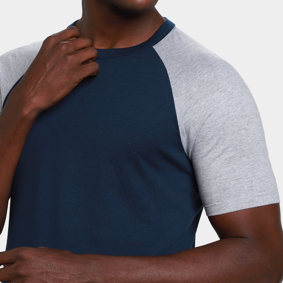 Kit Camiseta Básicos Raglan  2 Peças Masculina - 3