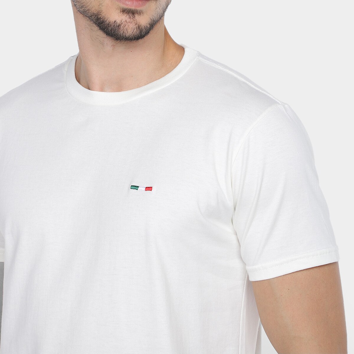 Kit Camiseta Industrie Itália Alongada Masculina - 2 Peças - 4