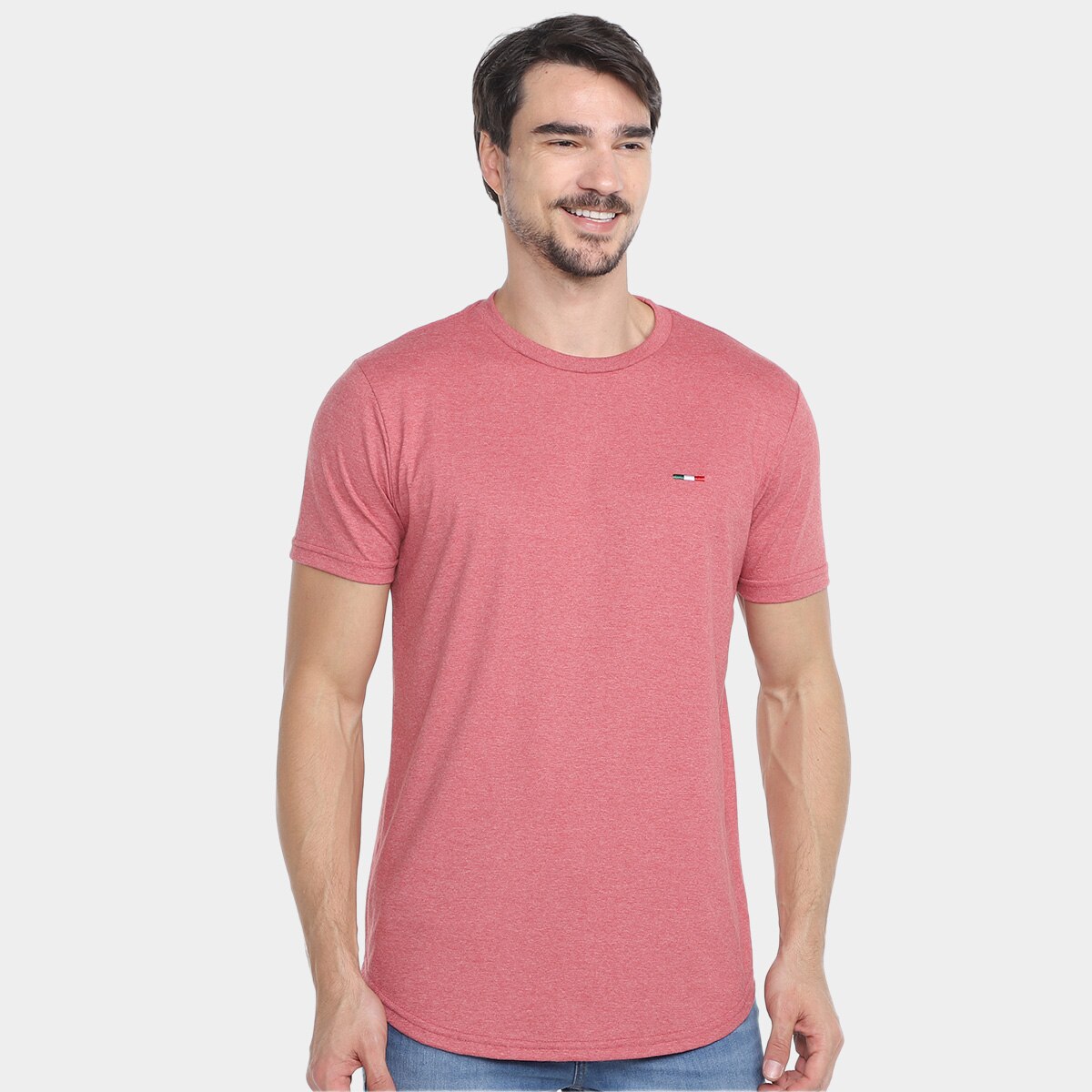 Kit Camiseta Industrie Itália Alongada Masculina - 2 Peças - 3
