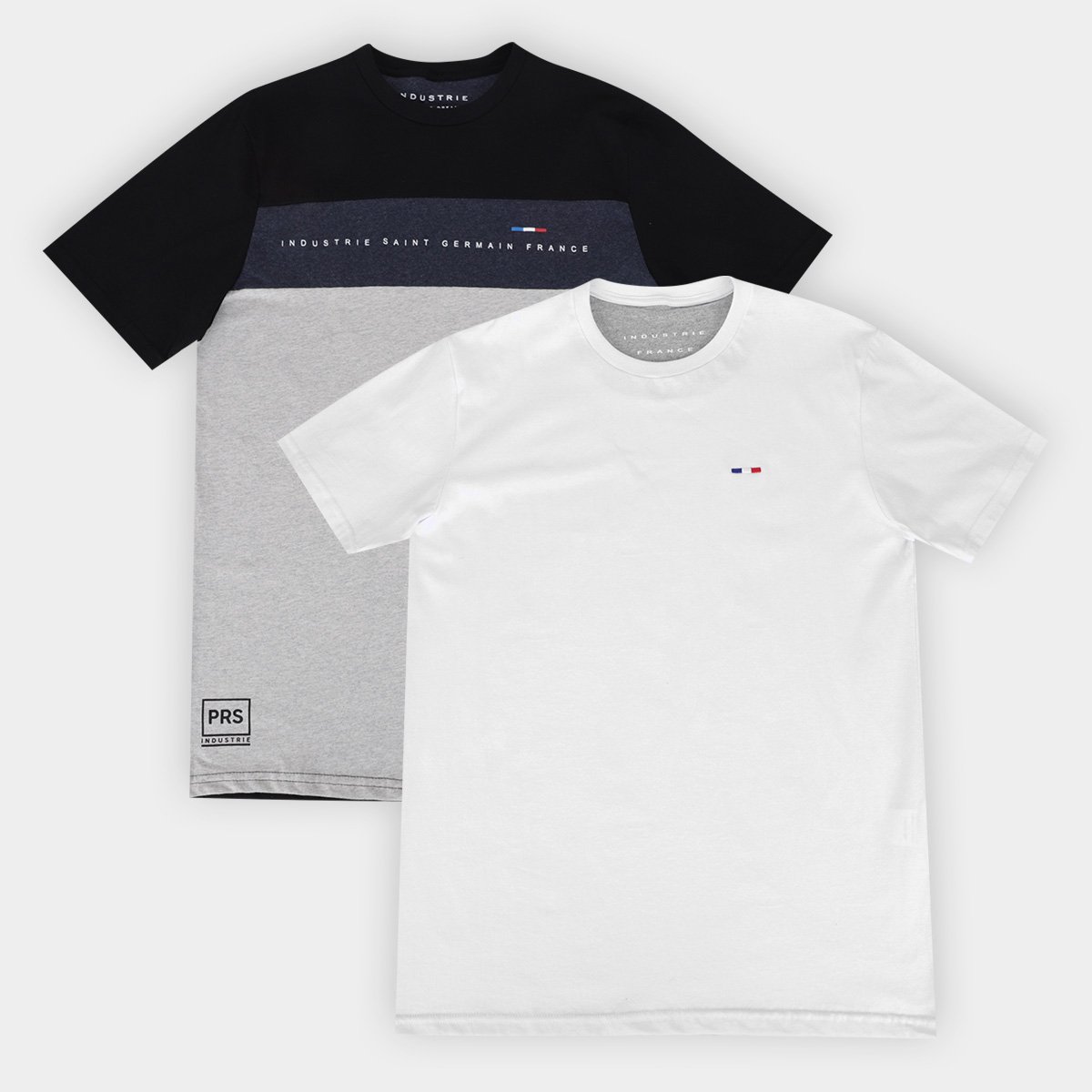 Kit Camiseta Industrie Saint Germain Masculina 2 Peças Menor preço em Kit Camiseta Industrie Saint Germain Masculina 2 Peças