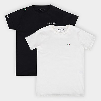 Kit Camiseta Infantil Industrie Menino - Masculino