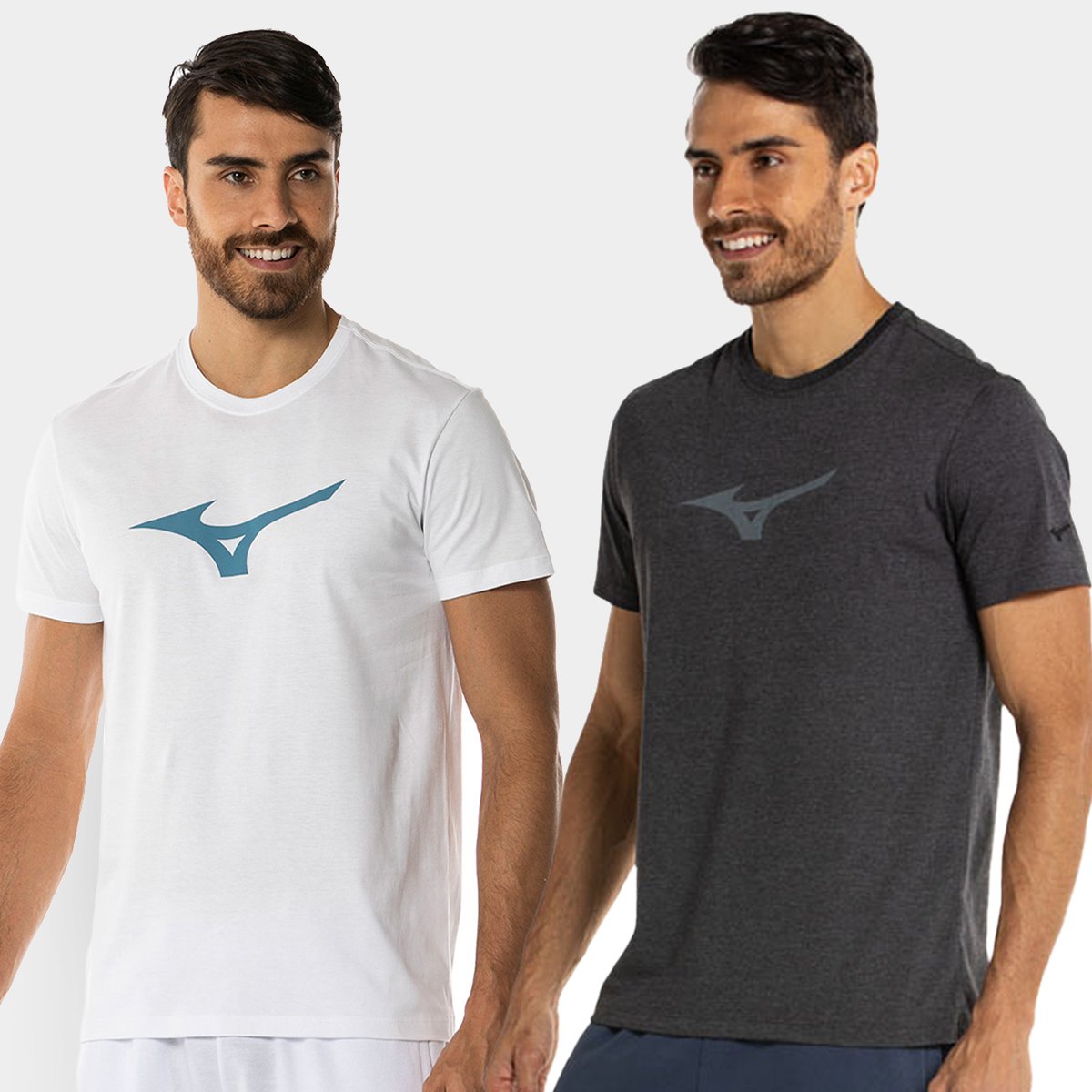 Kit Camiseta Mizuno Lifestyle Masculina c/ 2 Peças Menor preço em Kit Camiseta Mizuno Lifestyle Masculina c/ 2 Peças